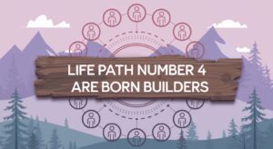 Strengths of Life Path Number 4 - Numerology chart highlighting Life Path Number 4