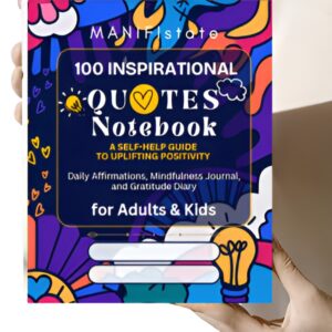 100 Positive Quotes Notebook