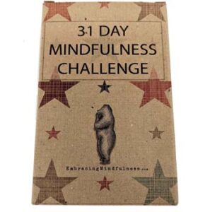 31 Day Mindfulness Challenge Cards - Take One a Day for a Month of Mindfulness